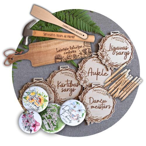 KĀZU/CITU SVINĪBU AKSESUĀRI