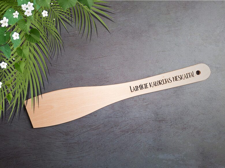 Pannas lāpstiņa ar gravējumu