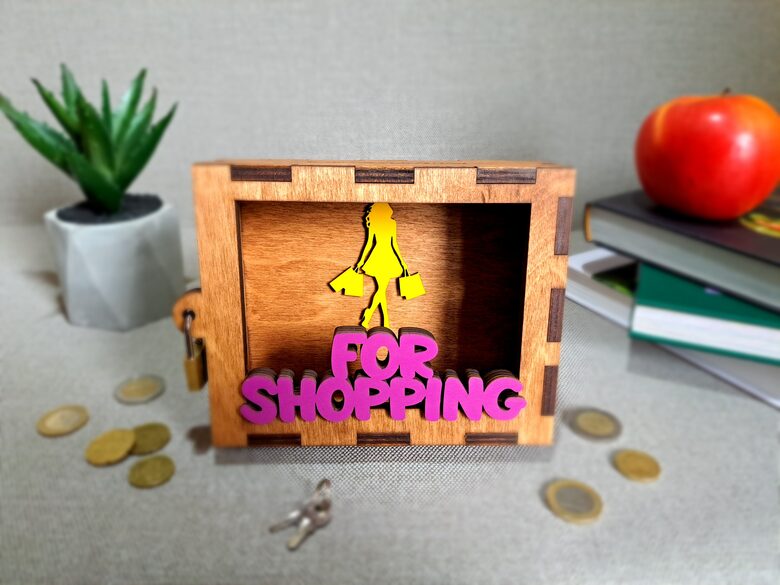 Krājkase "For shopping"
