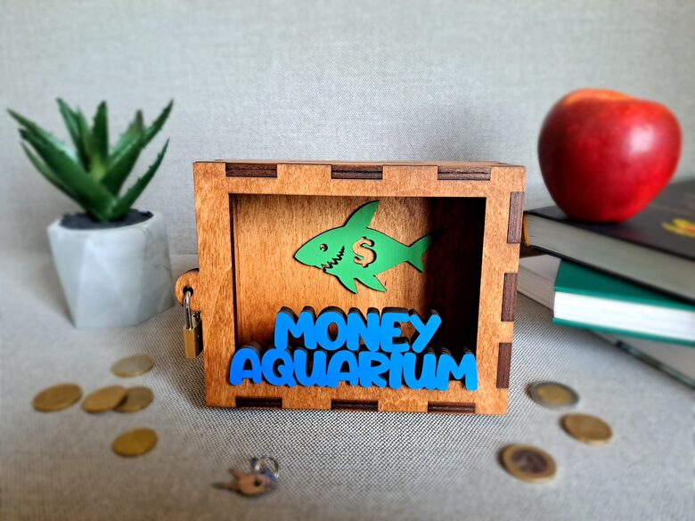 Krājkase "Money aquarium"