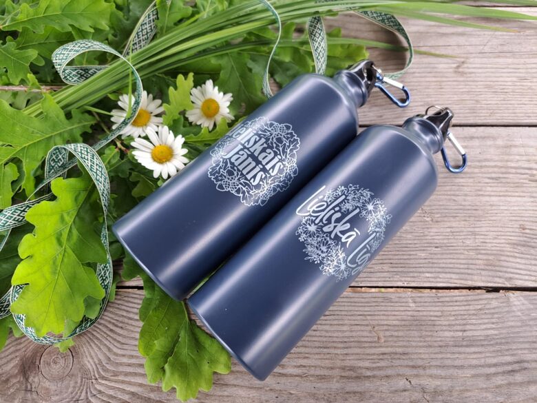 Lielā ūdens pudele Līgai vai Jānim (800ml)