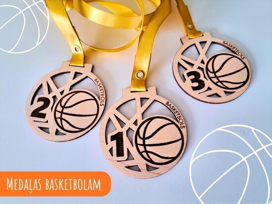 Medaļas basketbolam #1