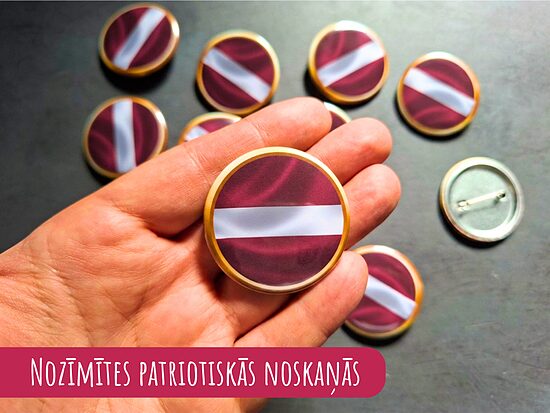 Nozīmīte "Latvija" #2