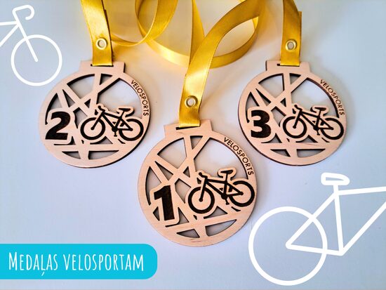 Medaļas velosportam #1