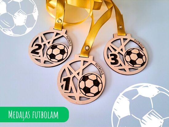 Medaļas futbolam #1