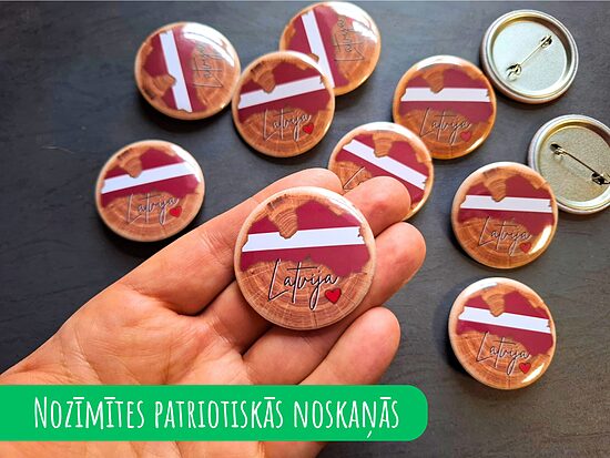 Nozīmīte "Latvija" #7