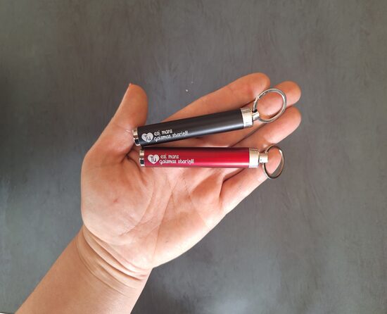 Atslēgu piekariņš ar led gaismu "Tu esi mans gaismas stariņš!"