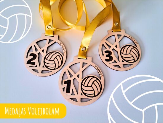 Medaļas volejbolam #1
