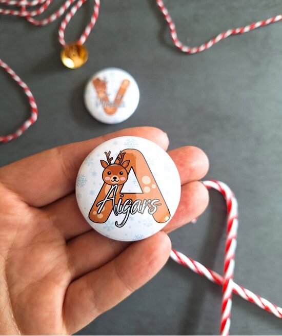 Personalizēts magnētiņš "Vārds burtā"