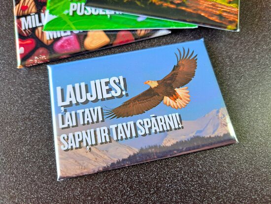 Foto magnēts "Lai Tavi sapņi ir Tavi spārni!"
