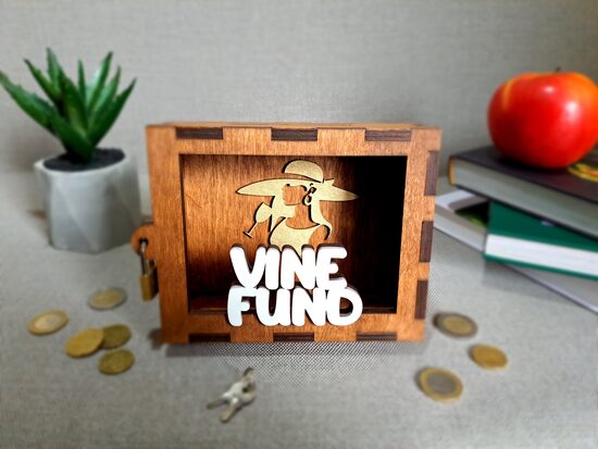 Krājkase "Vine fund"