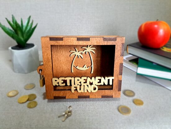 Krājkase "Retirement fund"