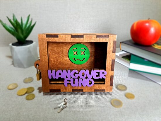 Krājkase "Hangover fund"