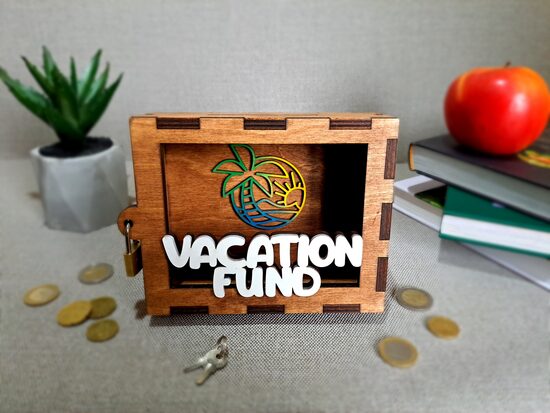 Krājkase "Vacation fund"