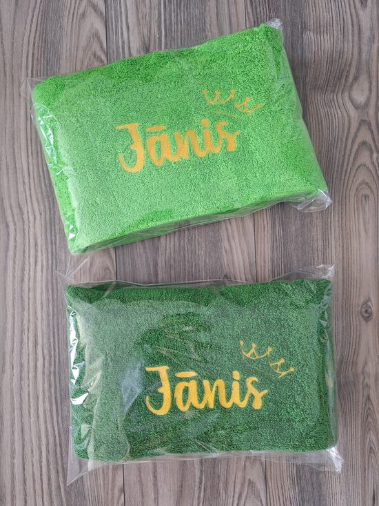 Dvielis Jānim (ar kroni, 70x140cm)