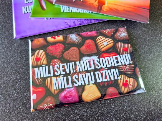 Foto magnēts "Mīli sevi!"