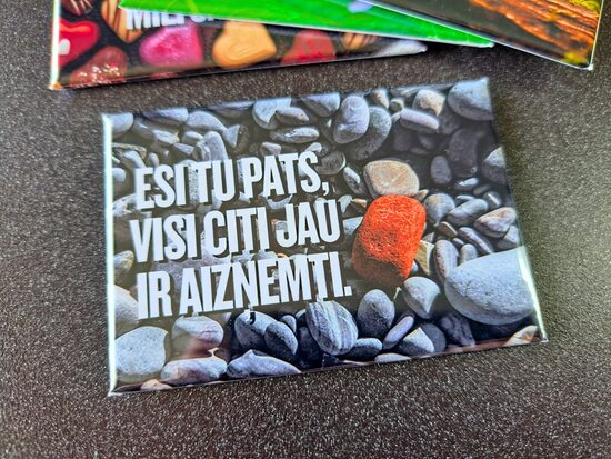 Foto magnēts "Esi Tu pats!"