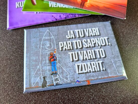 Foto magnēts "Tu vari to izdarīt!"