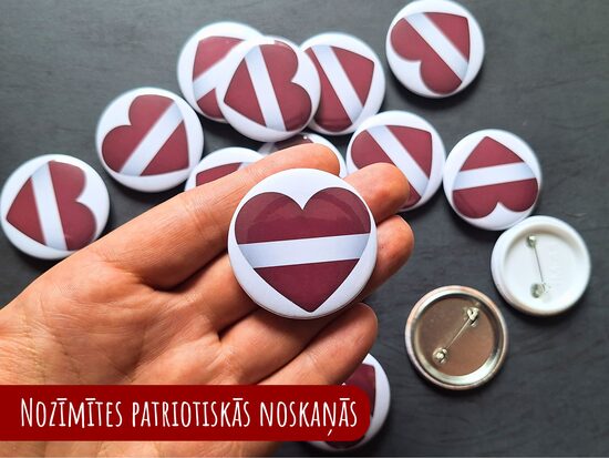 Nozīmīte "Latvija" #2