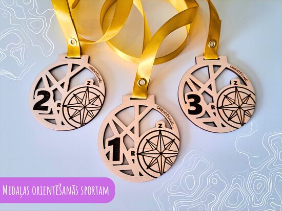 Medaļas orientēšanās sportam #1