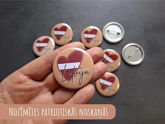 Nozīmīte "Latvija" #9