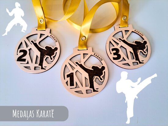 Medaļas karatē #1