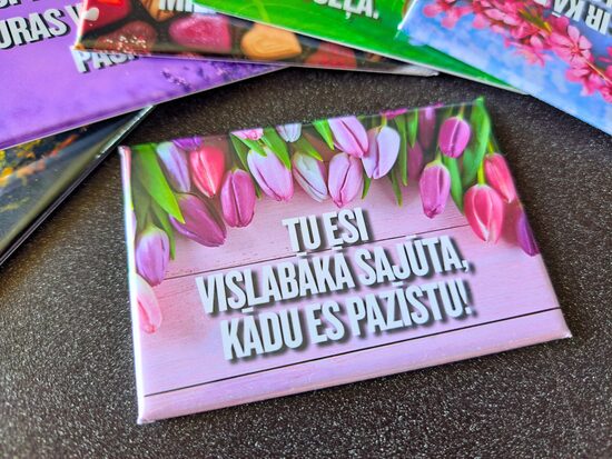 Foto magnēts "Tu esi vislabākā sajūta!"