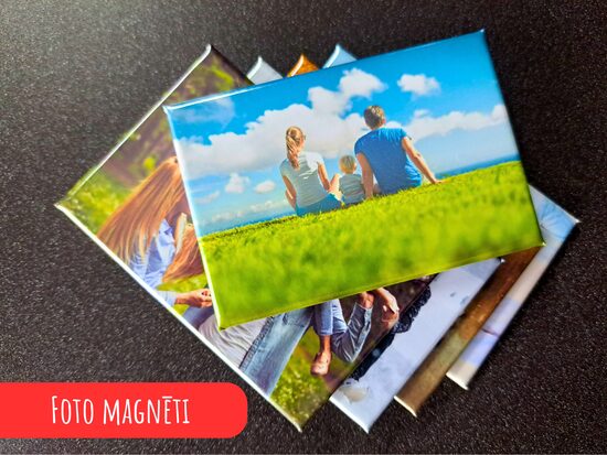 Personalizēts foto magnēts (cietais)