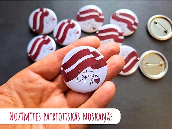 Nozīmīte "Latvija" #8