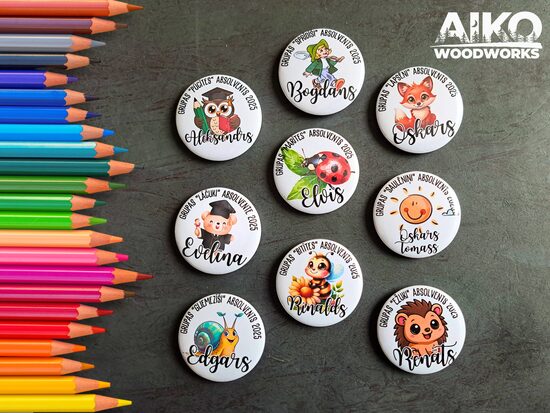 Nozīmītes absolventiem