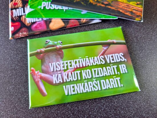 Foto magnēts "Vienkārši darīt!"