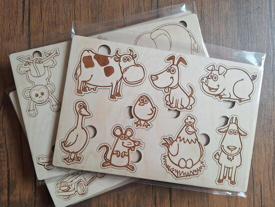 Nekrāsotas puzles (pēdējie eksemplāri)