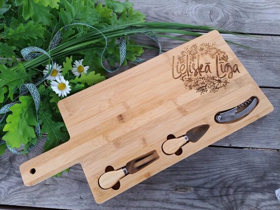 Siera dēlītis ar personalizētu gravējumu