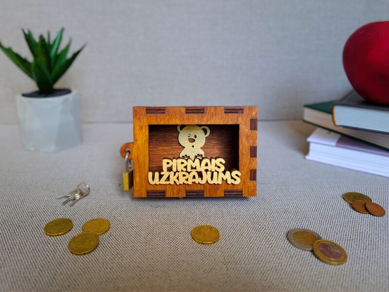 Mini krājkase "Pirmais uzkrājums"