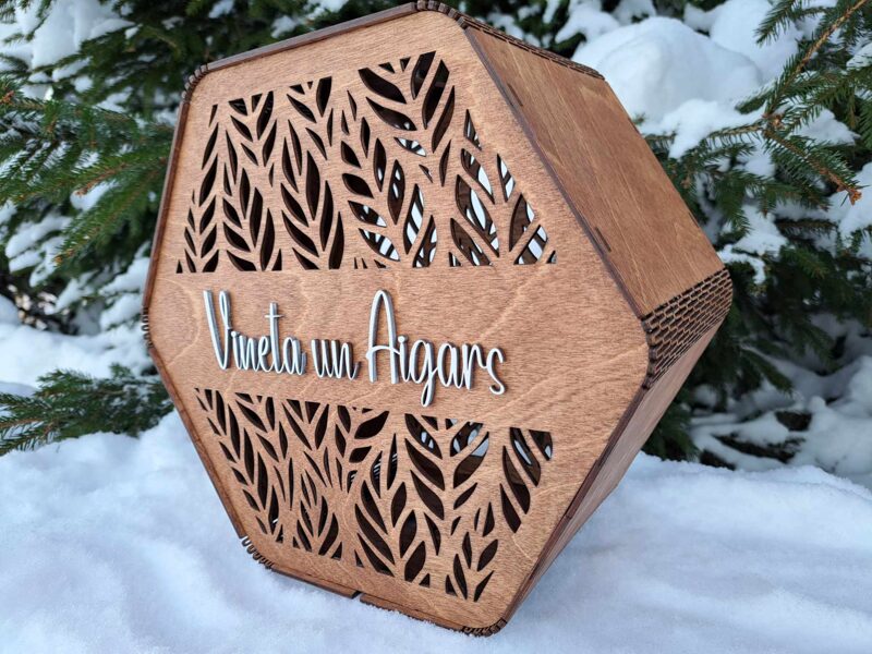 Aplokšņu kaste (brūnganais tonis)